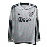 (Long Sleeve) 23/24 Ajax Away Soccer Jersey Mens
