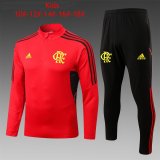 22-23 Flamengo Red Soccer Training Suit Kids