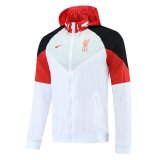 21/22 Liverpool White All Weather Windrunner Jacket Man