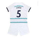 (ENZO #5) 22/23 Chelsea Away Soccer Jersey + Shorts Kids