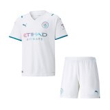 21/22 Manchester City Away Kids Soccer Jersey + Short