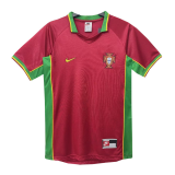 (Retro) 1998 Portugal Home Soccer Jersey Mens
