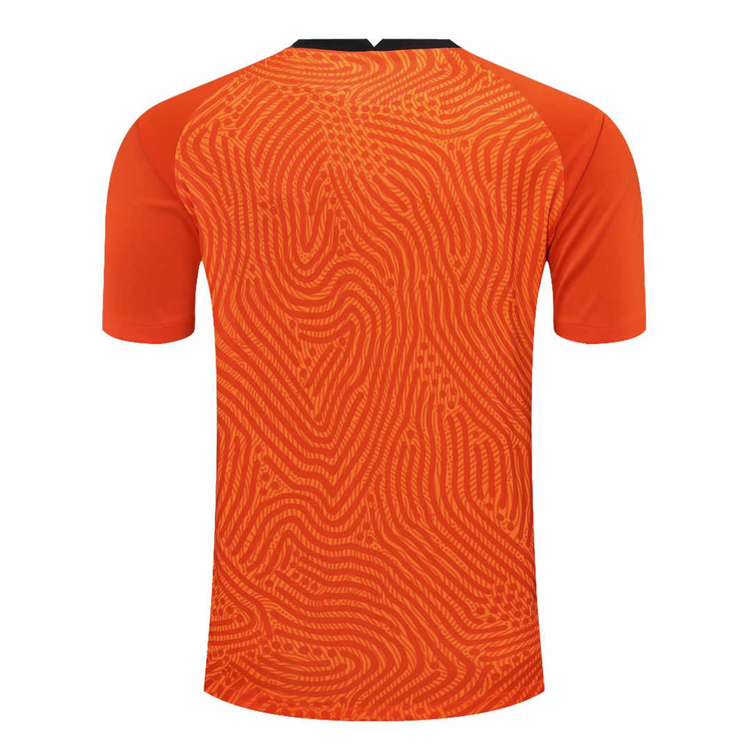 202021 PSG Goalkeeper Orange Man Soccer Jersey , Cheap GK Jersey