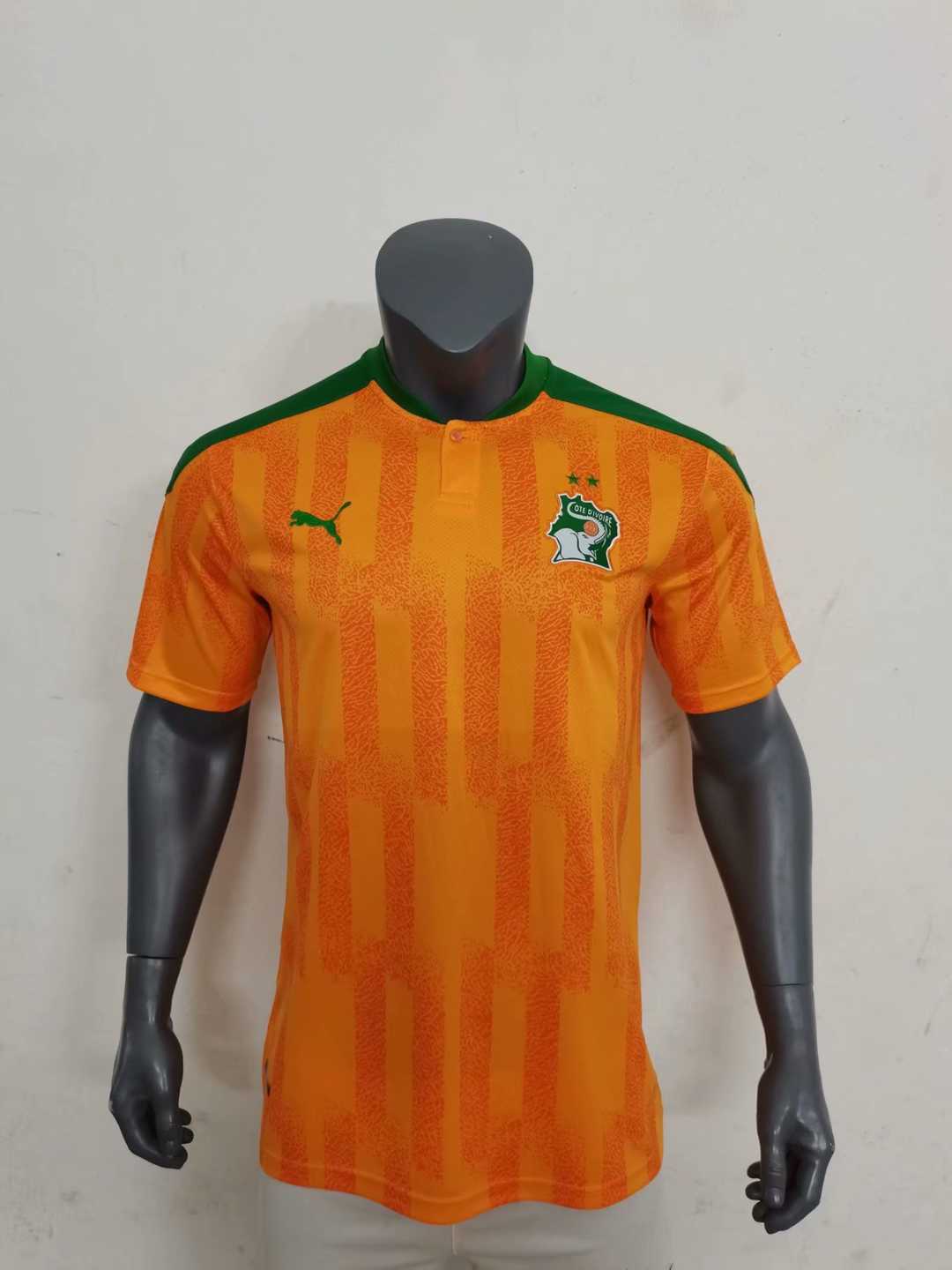 20/21 Ivory Coast Home Men Soccer Jersey | Ivory Coast Soccer Jersey